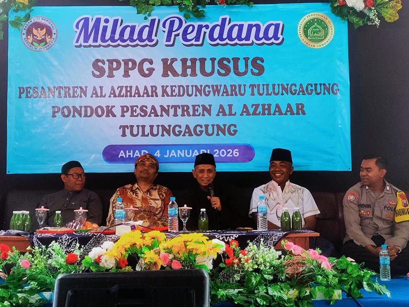 Setahun Berkhidmad, Tasyakuran Sederhana SPPG Khusus Pesantren Al Azhaar